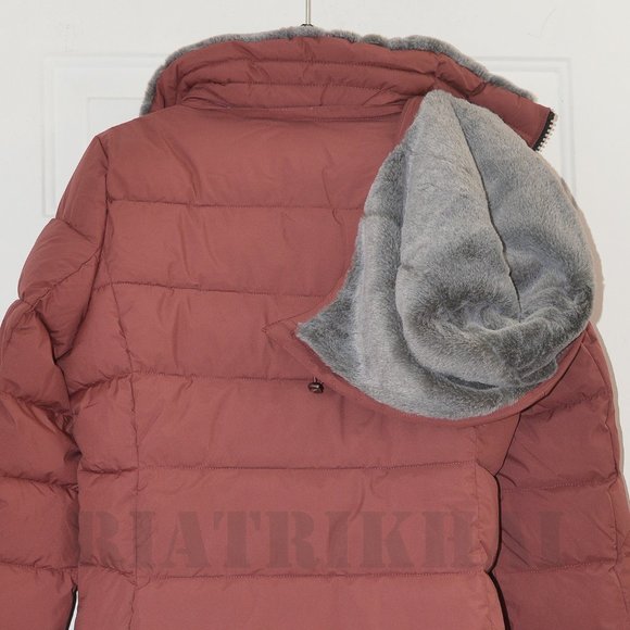 PINK NWT Andrew Marc Ladies’ Long Stretch Parka - Picture 15 of 15